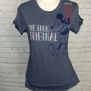 Disney Parks - Blue Mickey Mouse T Shirt - M